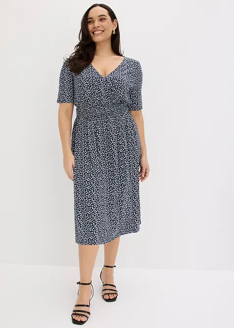 Abito in jersey di misto viscosa, bonprix