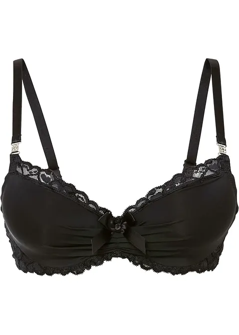 Reggiseno con coppe preformate e poliammide riciclata, bonprix