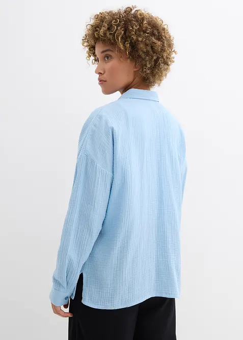 Camicia in mussola effetto used, bonprix