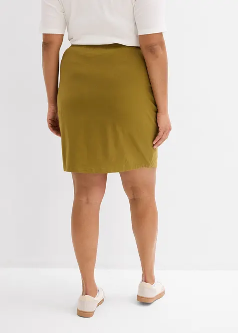 Gonna elasticizzata in cotone biologico, bonprix