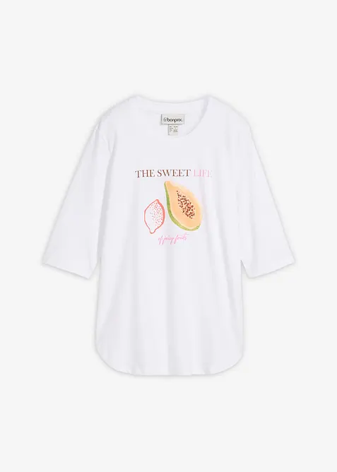 T-shirt in puro cotone biologico, bonprix