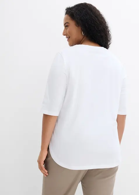 T-shirt in puro cotone biologico, bonprix