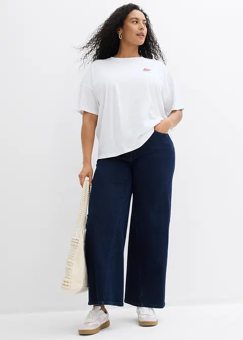 T-shirt oversize in puro cotone biologico, bonprix