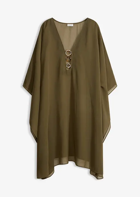 Tunica copricostume in chiffon leggero, bonprix