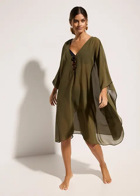 Tunica copricostume in chiffon leggero, bonprix