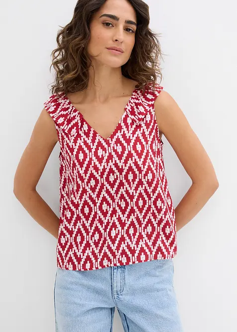 Top in viscosa fluente, bonprix