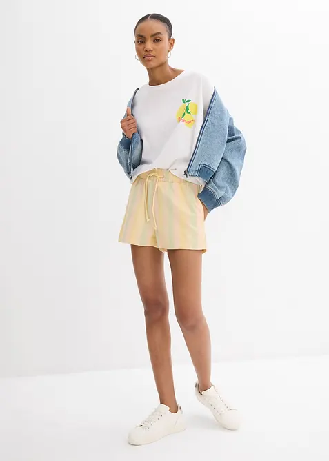 Maxi maglia in puro cotone biologico, bonprix