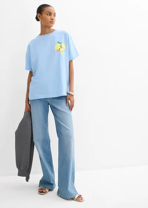 Maxi maglia in puro cotone biologico, bonprix