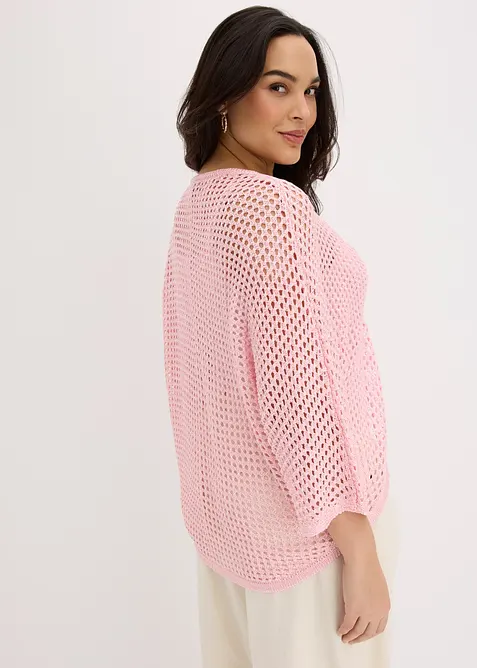 Cardigan traforato, bonprix