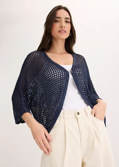 Cardigan traforato, bonprix