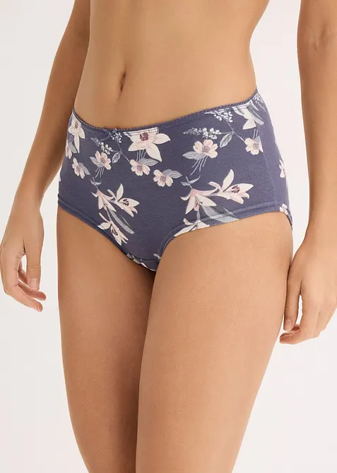 Culotte a vita alta (pacco da 4), bonprix
