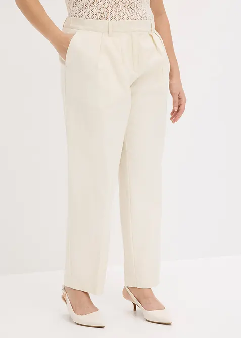Pantaloni in puro cotone, bonprix