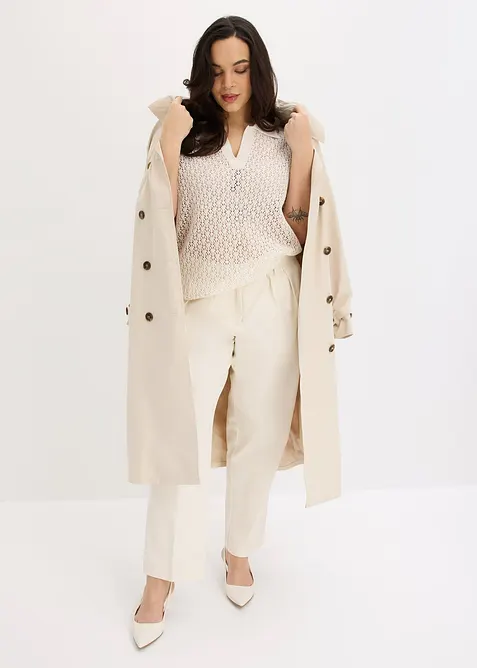 Pantaloni in puro cotone, bonprix