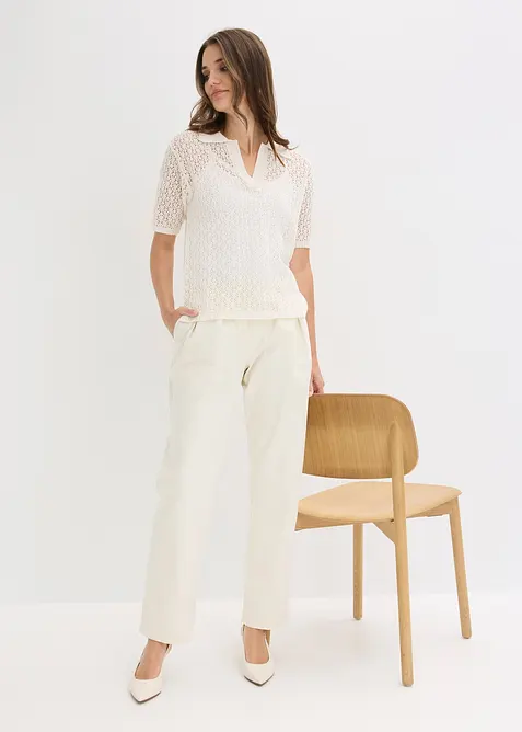 Pantaloni in puro cotone, bonprix