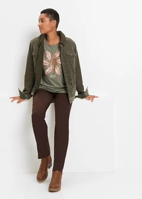 T-shirt in misto viscosa morbido, bonprix