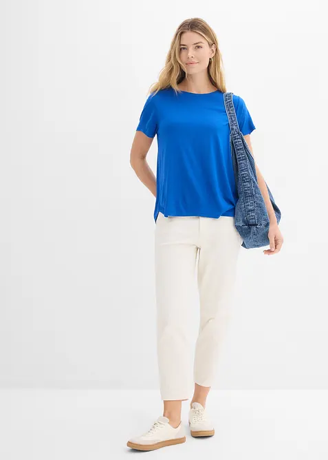 Maglia lunga in viscosa morbida, bonprix