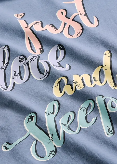 Camicia da notte corta, bonprix