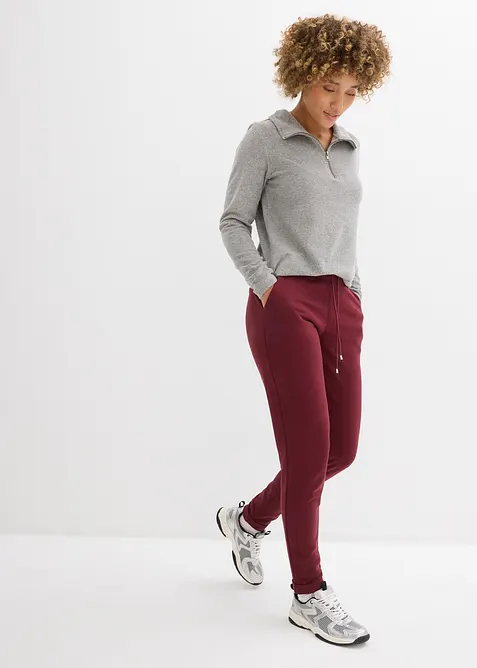 Pantaloni con elastico in vita in misto viscosa, bonprix