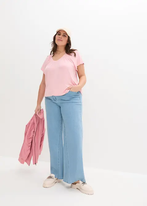 Maglia in misto viscosa, bonprix