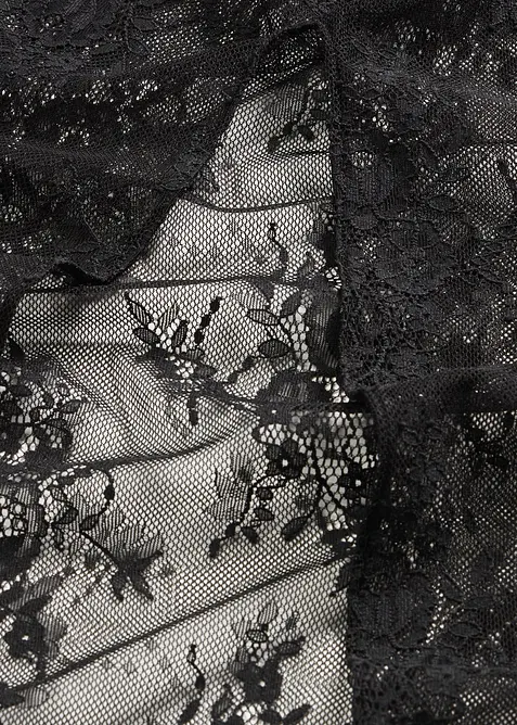 Abito in pizzo con spalline staccabili, bonprix