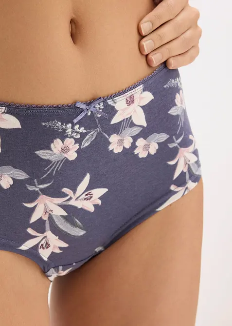 Culotte a vita alta (pacco da 4), bonprix