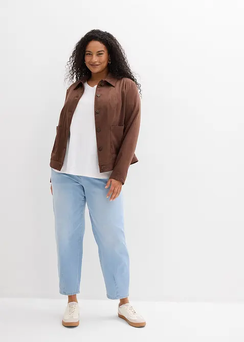 T-shirt larga in cotone biologico, bonprix