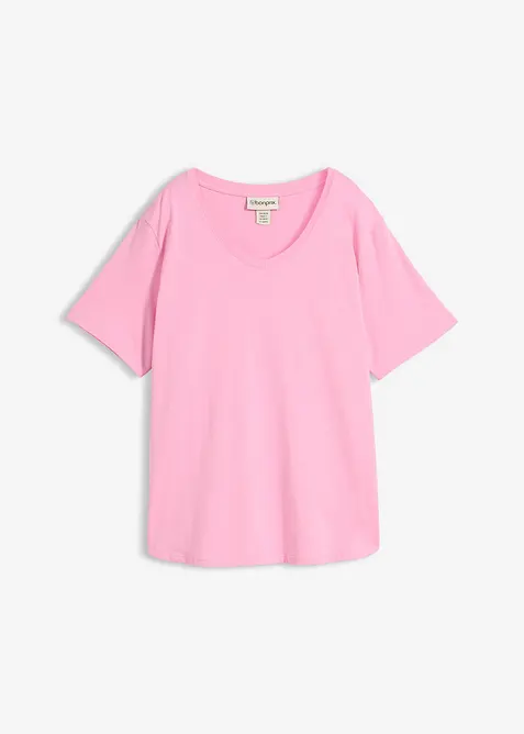 T-shirt larga in cotone biologico, bonprix