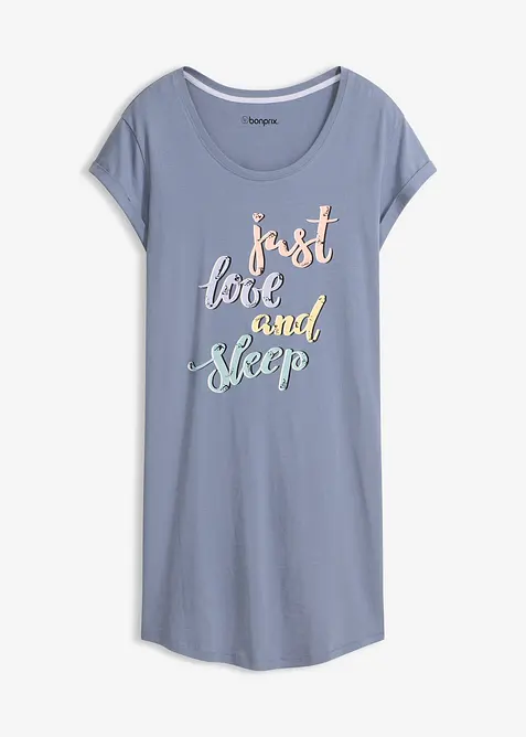 Camicia da notte corta, bonprix