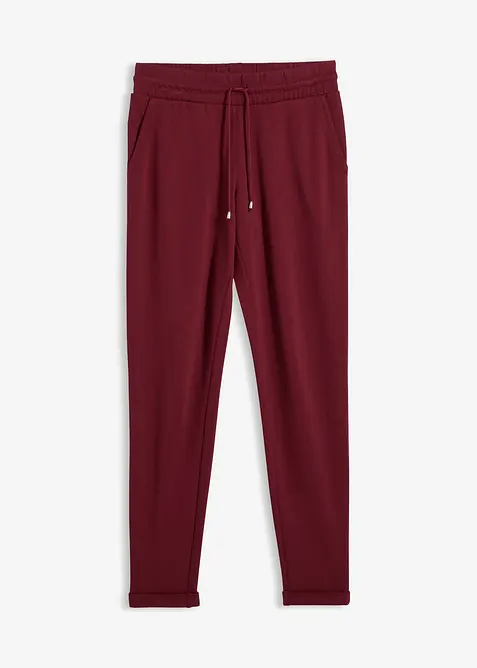 Pantaloni con elastico in vita in misto viscosa, bonprix