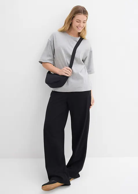 Maxi maglia in puro cotone biologico pesante, bonprix