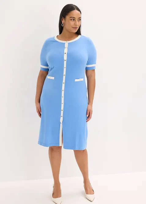 Abito in maglia di misto viscosa, bonprix