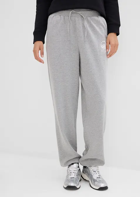 Pantaloni in felpa di puro cotone, bonprix