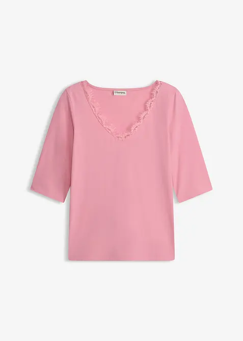 Maglia con pizzo, bonprix