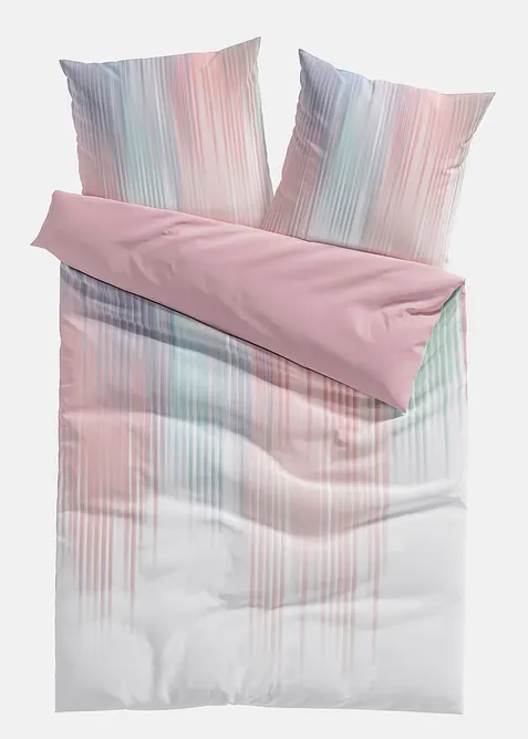 Biancheria da letto double-face in misto cotone, bonprix