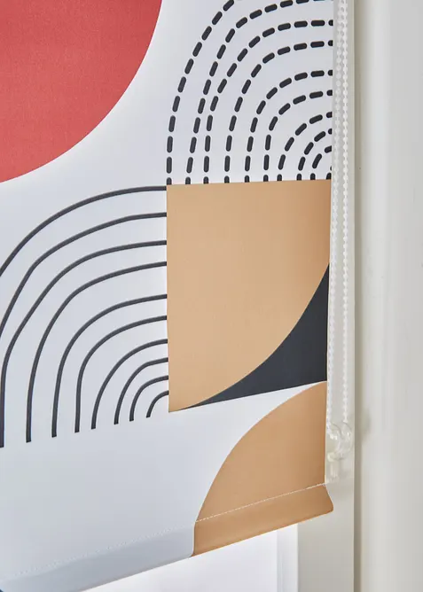 Tenda a rullo oscurante con fantasia retr&ograve;, bonprix