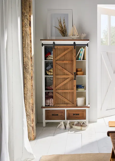 Tenda con righe tessute (pacco da 1), bonprix