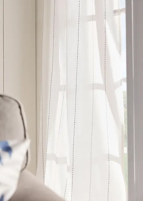 Tenda con righe tessute (pacco da 1), bonprix