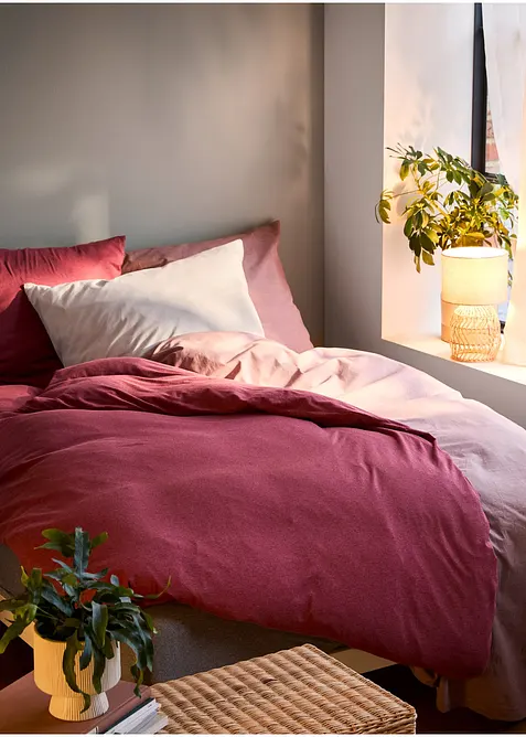 Biancheria da letto in linone effetto lino, bonprix