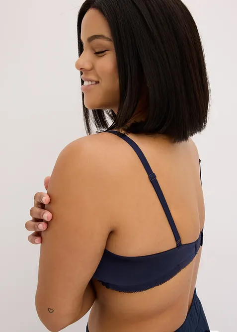 Reggiseno da allattamento senza ferretto con cotone biologico (pacco da 2), bonprix