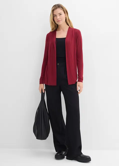 Cardigan in maglina di morbida viscosa, bonprix