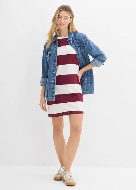 Abito boxy in puro cotone biologico, bonprix