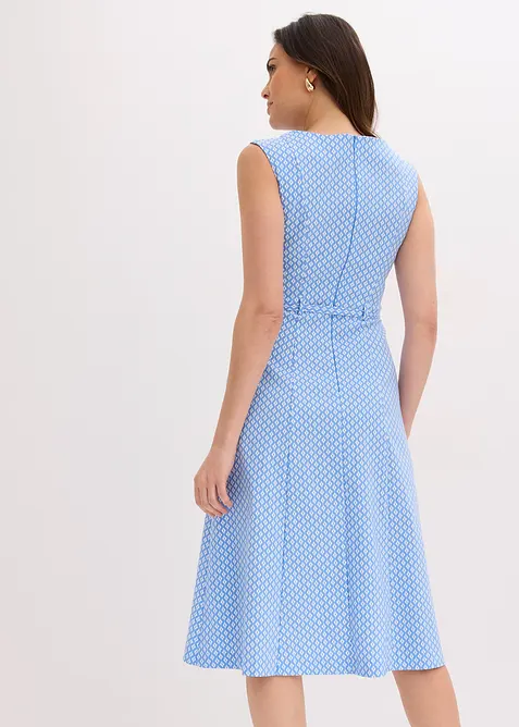 Abito in bengalina con cintura (2 pezzi), bonprix