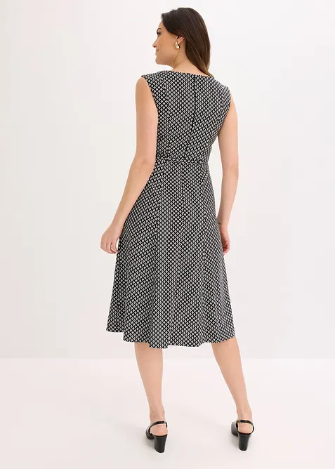 Abito in bengalina con cintura (2 pezzi), bonprix