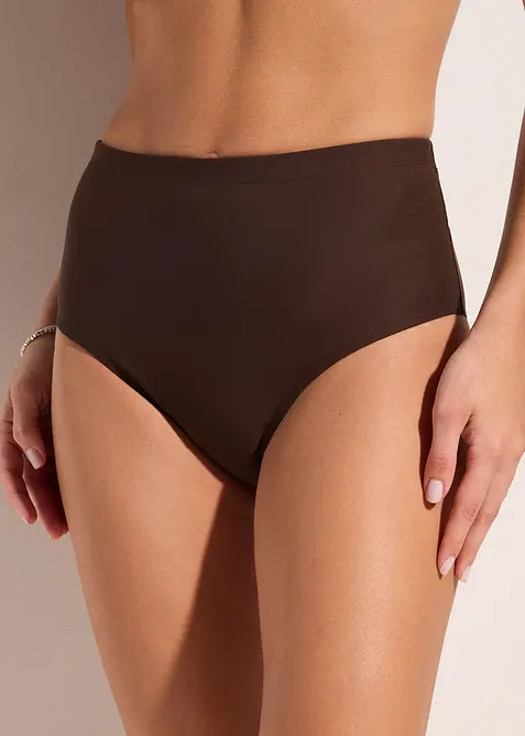 Slip a vita alta per bikini con effetto modellante leggero, bonprix