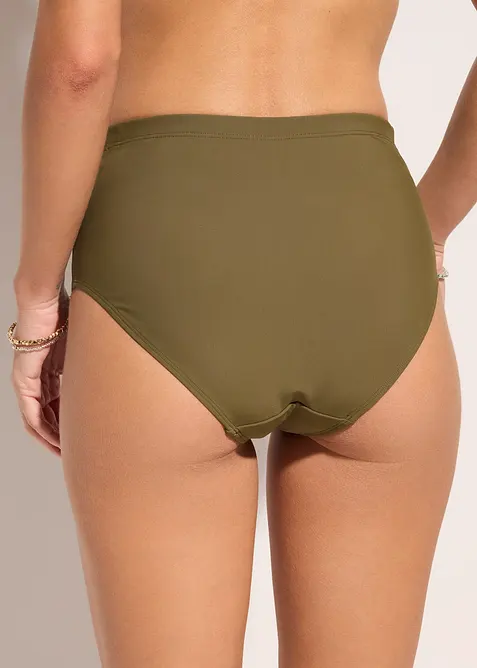 Slip a vita alta per bikini con effetto modellante leggero, bonprix