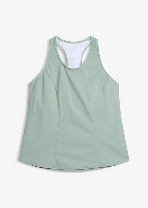 Top per tankini ad asciugatura rapida, bonprix