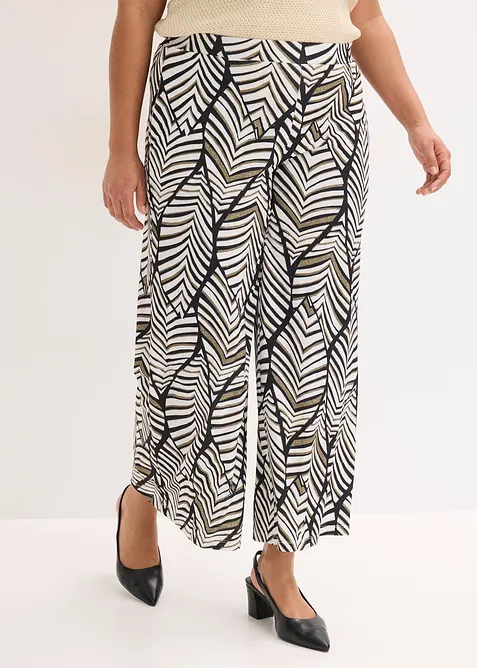 Pantaloni larghi in jersey, bonprix