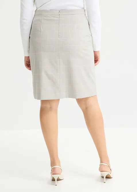 Gonna longuette in principe di Galles, bonprix