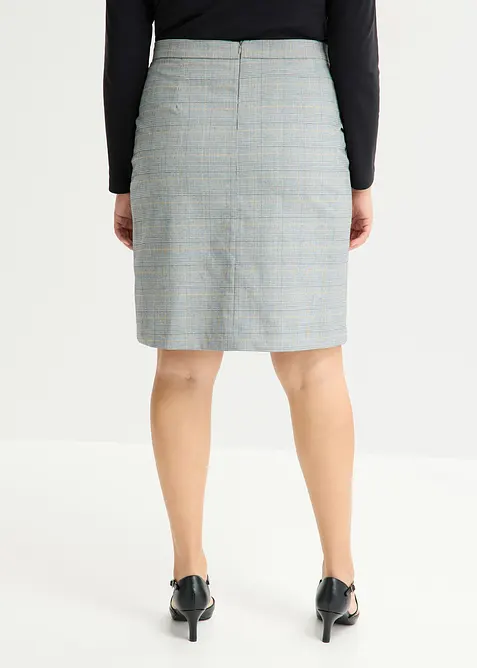 Gonna longuette in principe di Galles, bonprix