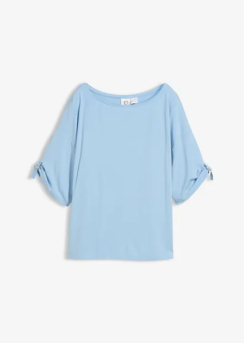 T-shirt con scollo a barca, bonprix